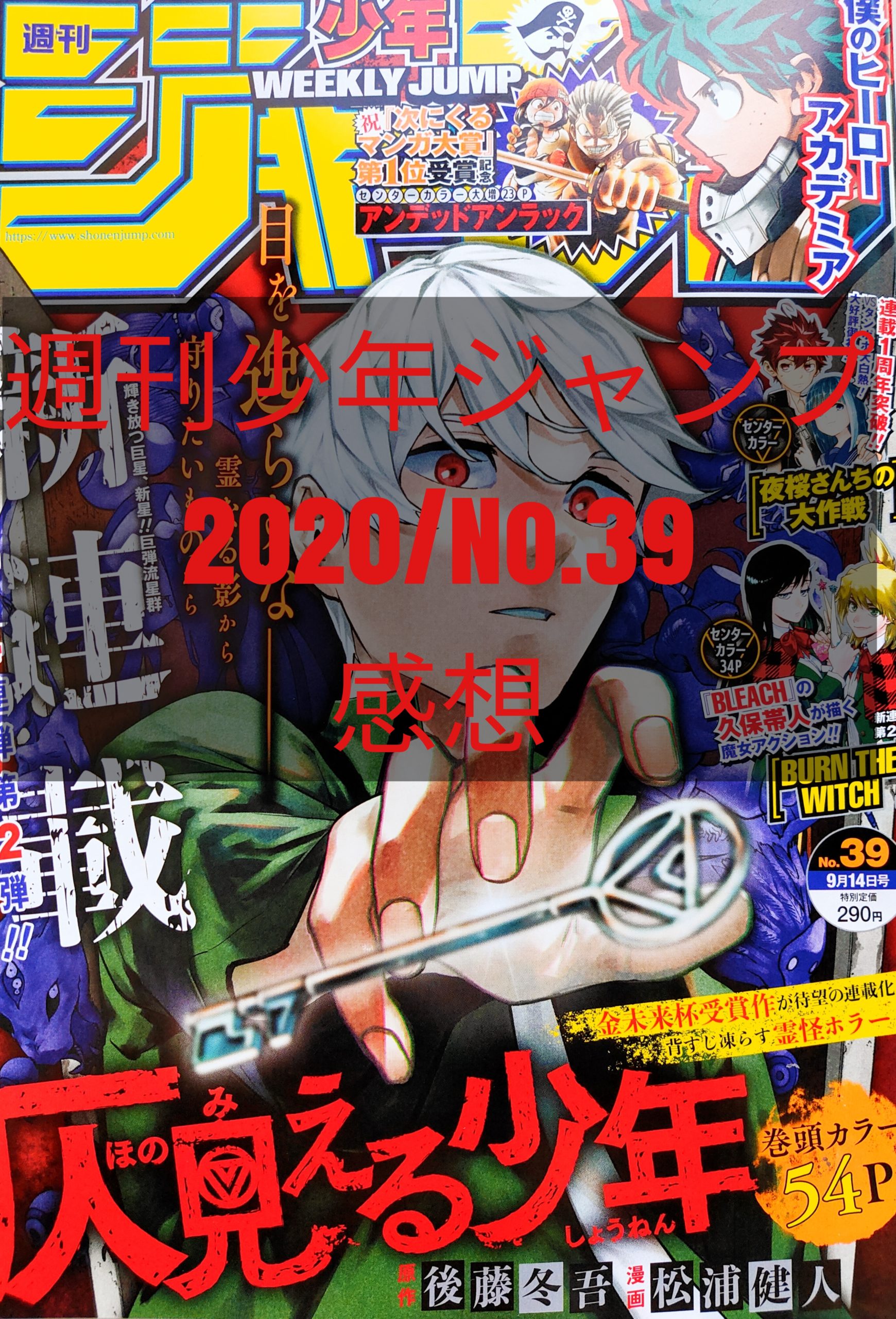 Wj 週刊少年ジャンプ39号 感想 大事なことはゲームと本が教えてくれた